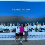 Lyme Regis golfers at the Solheim Cup
