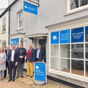 Local Conservatives open the Honiton High Street office.