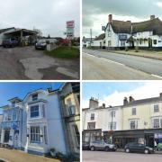Highfield Garage, The Old Inn, Colebrooke Gusethoue and Bruvs Bar Honiton all up for sale