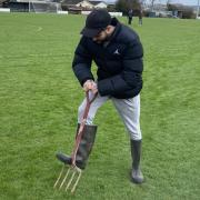 Pitch work at Witheridge