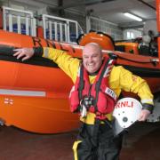 Mark Ellis, new helm of Lyme Regis RNLI lifeboat