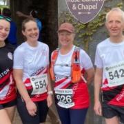 Honiton Running Club runners take on The Powderham Power Run