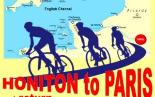 Students will cycle the distance from Honiton to Paris and back again to raise money for a charity close to their hearts
