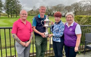 ﻿A full capacity field of 72 played in the Founders Day Trophy on Saturday, April 13